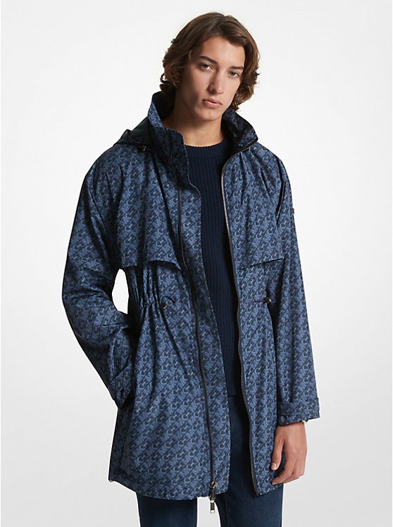 Empire Signature Logo Print Woven Anorak