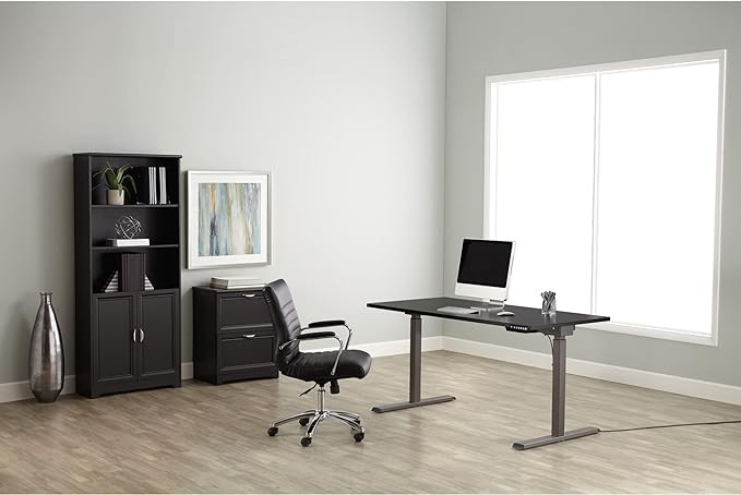 Realspace® Magellan Performance Electric 60" W Height-Adjustable Standing Desk, Espresso