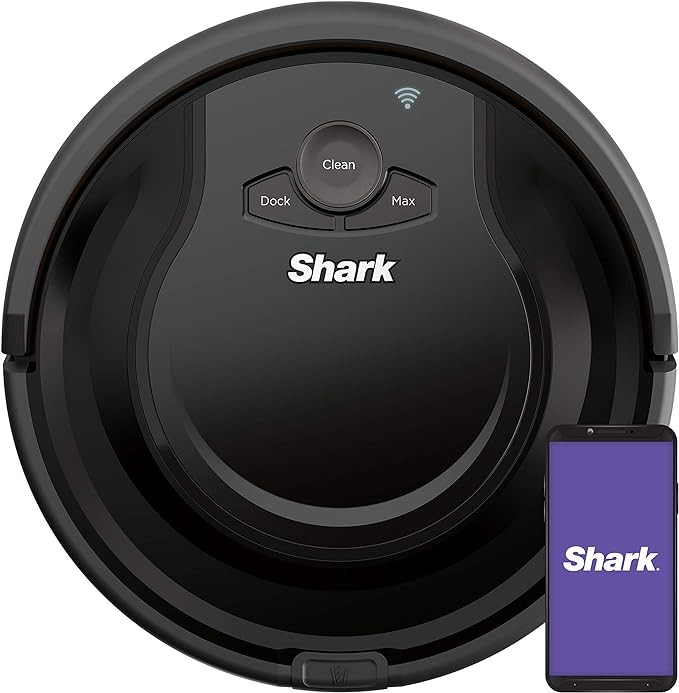 Shark AV752 ION Robot Vacuum, Tri-Brush System, Wifi Connected, 120 Min Runtime, Works with Alexa, Multi Surface Cleaning