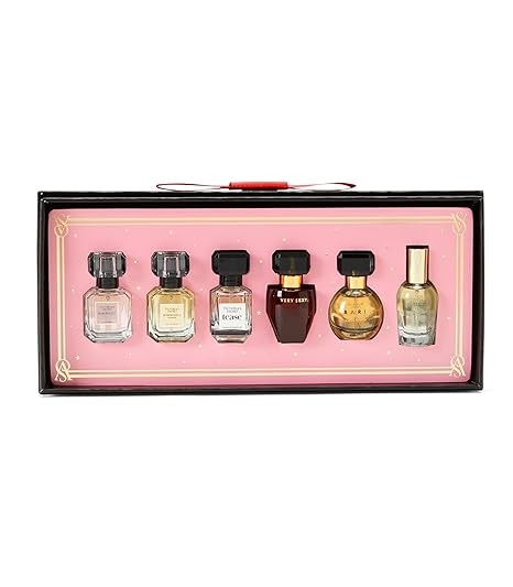 Victoria's Secret Mini Eau de Parfum Discovery Gift Set: Bombshell, Bombshell Magic, Tease, Bare, Very Sexy, & Heavenly