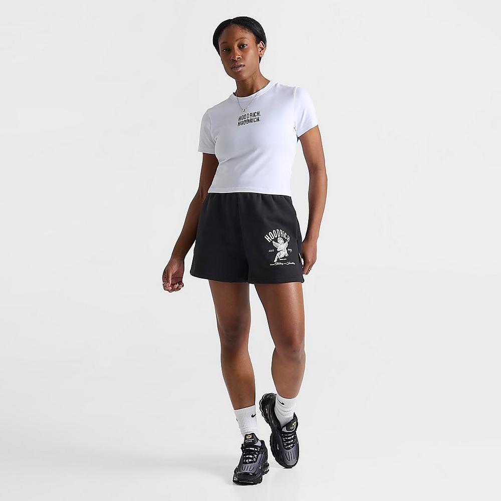 WOMEN'S HOODRICH GLOW ANGEL SHORTS Black