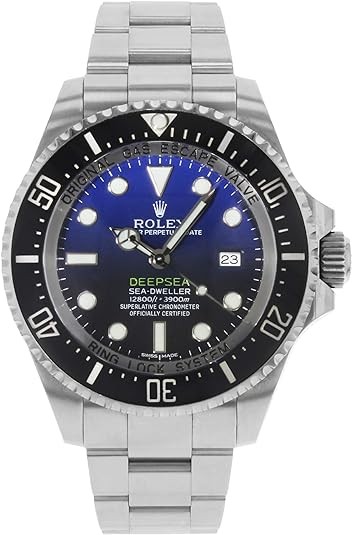 Rolex Deepsea Deep Blue Dial Sea-Dweller Men's Luxury Watch 116660