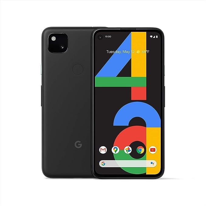 Google Pixel 4a - Unlocked Android Smartphone - 128 GB of Storage - Up to 24 Hour Battery - Just Black