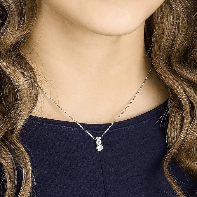 Swarovski Attract Trilogy Crystal Necklace and Earrings Jewelry Collection