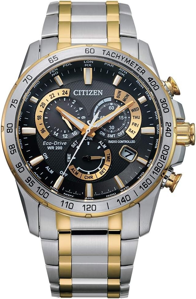 Citizen Men's Eco-Drive Sport Luxury PCAT Chronograph Watch