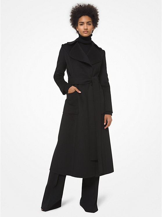 MICHAEL KORS COLLECTION Cashgora Blend Belted Coat