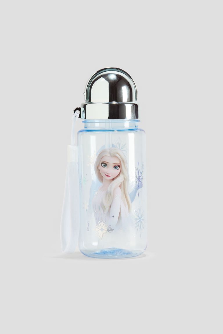 Printed water bottle Frozen/Barbie