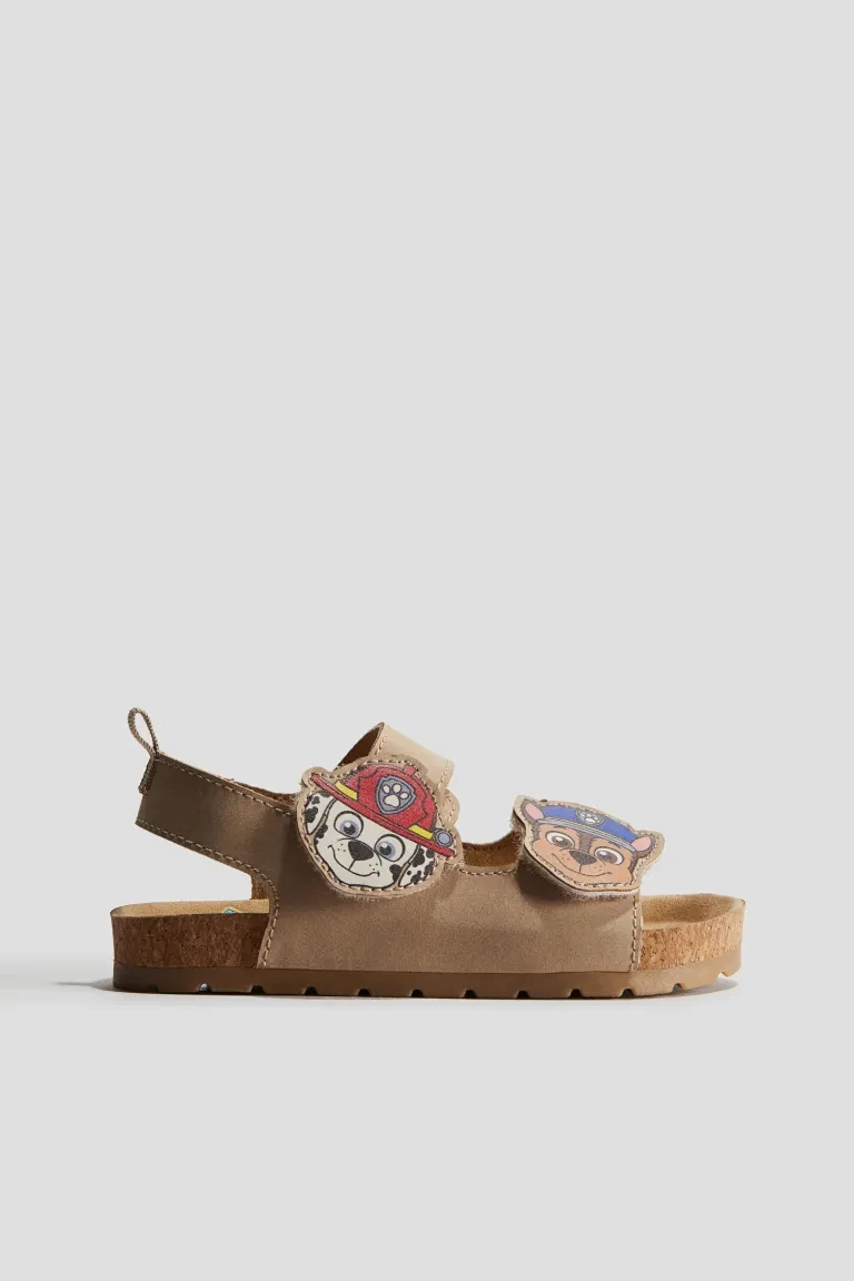 Ankle Strap Sandals Beige/PAW Patrol