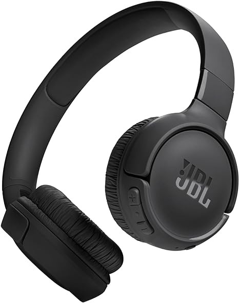 JBL Tune 520BT - Wireless On-Ear Headphones, Up to 57H Battery Life and Speed Charge, Lightweight, Comfortable and Foldable Design, Hands-Free Calls with Voice Aware