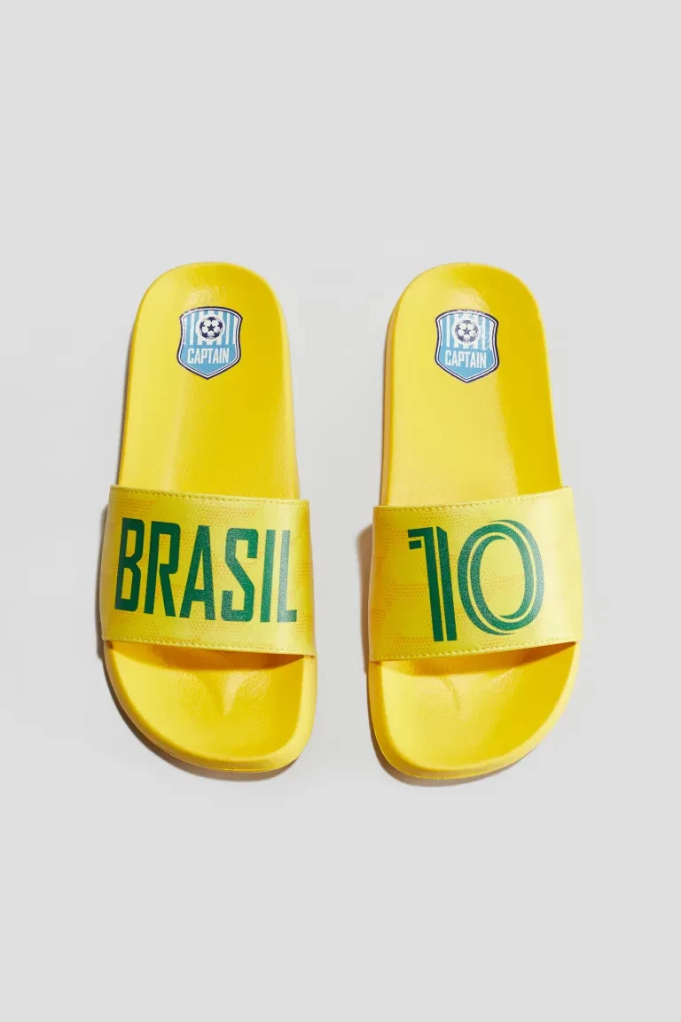 Pool Shoes Yellow/Brasil