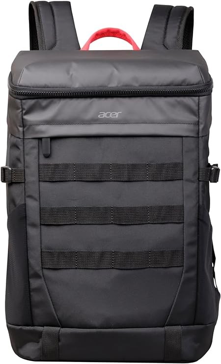 Acer Nitro Sporty Box Gaming Backpack | Up to 15.6" Notebook | Tear & Wear-Resistant Polyester | Water Resistant Coating | College Daypack Business Backpack | Men Women