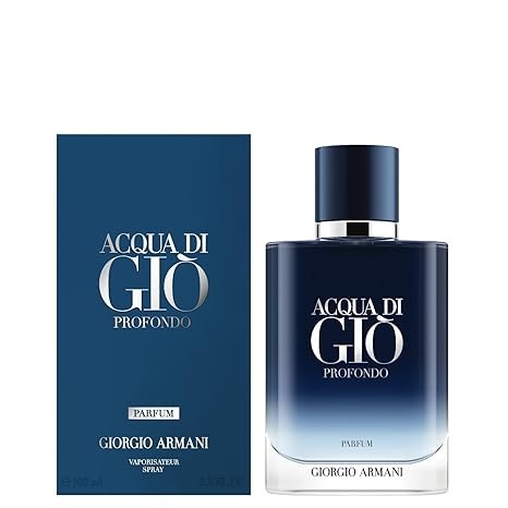 GIORGIO ARMANI Acqua Di Gio Profondo PARFUM For Men 3.3 Fl Oz