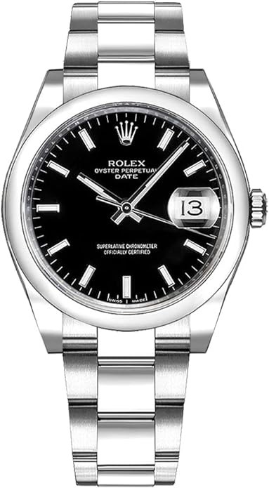 Rolex Perpetual 34mm Domed Bezel 115200