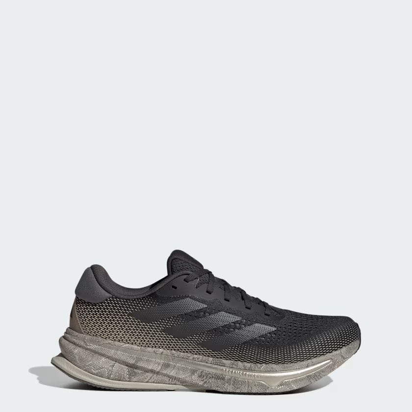 SUPERNOVA RISE RUNNING SHOES Carbon / Iron Metallic / Wonder Beige