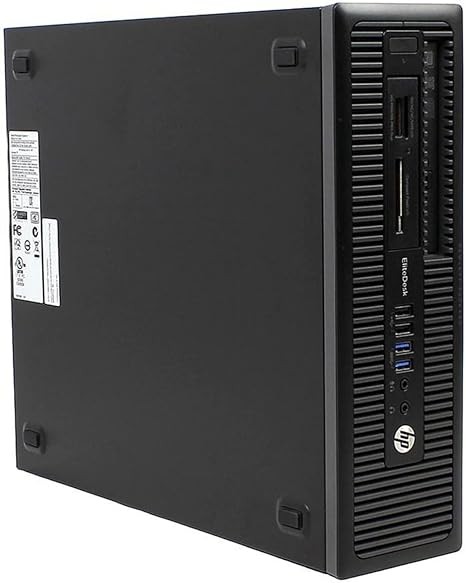 HP ProDesk 600 G1 SFF Slim Business Desktop Computer, Intel i5-4570 up to 3.60 GHz, DVD, USB 3.0, Windows 10 Pro 64 Bit (Renewed) (8GB RAM | 500GB HDD) (Renewed)