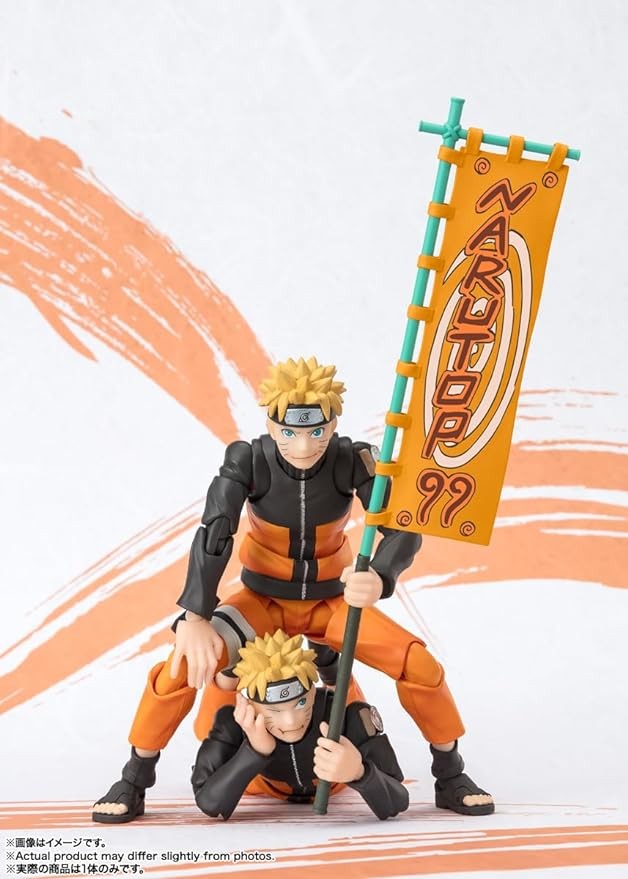 TAMASHII NATIONS - Naruto - Naruto Uzumaki - NARUTOP99 Edition -, Bandai Spirits S.H.Figuarts Action Figure