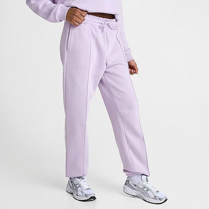 WOMEN'S PINK SODA SPORT FUSE FLEECE JOGGER PANTS Lavender